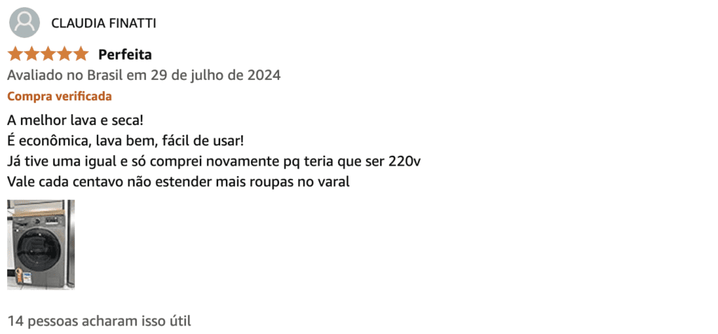 review positivo